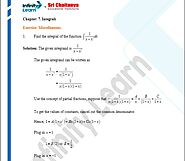 NCERT Solutions for Class 12 Maths Chapter 7 Integrals