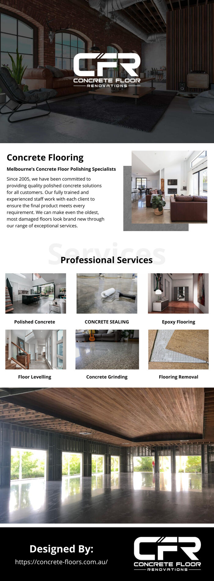 This infographic is designed by Concrete Floor Renovations