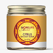 Citrus Sea-Salt Scrub - Natural Skincare Products USA