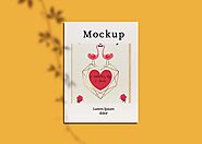 Valentines Day Flyer Mockup - Freebies Mockup