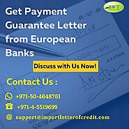 Get Payment Guarantee Letter from European Banks