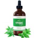 Peppermint Oil - 100% Pure & Natural - Undiluted Essential Oil, Love It or Refund! 4oz Bottle with Dropper, Repel Mic...