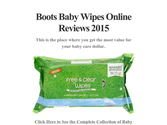 Boots Baby Wipes Online Reviews 2015