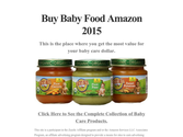Buy Baby Food Amazon 2015