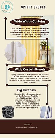 Wide Curtain Panels