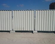 Fencing In UAE - Temporary and Corrugated Fence | Metal and Machine