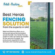 Fencing System in UAE - Metal and Machine
