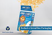 Exclusive Cereal Packaging Boxes Wholesale