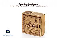 Attractive, Charming and Eye-catching Printed Kraft Boxes Wholesale