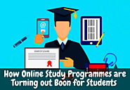 How Online Study Programmes are Turning out Boon for Students
