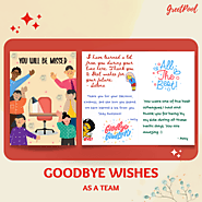 Farewell Card for Coworker | Office Farewell | Group greeting cards