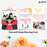 Farewell Group Greeting Card