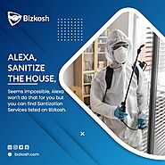 Alexa Sanitize the house