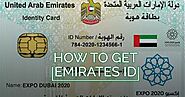 Emirates ID application in Dubai