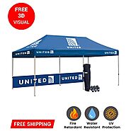 Custom canopy tent with logo, printed logo canopy | USA