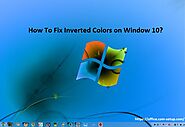 How To Fix Inverted Colors on Window 10? Office.com/myaccount