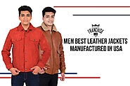 Men Best Leather Jackets Manufactured In USA