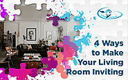4 Ways to Make Your Living Room Inviting - CLEAN HOUSE INC