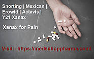 Blue Xanax bar Online Overnight PayPal, Fedex At Medsshoppharma