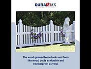 Custom vinyl fencing manufacturers at Duramax get you beautiful fences