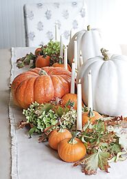 12 Creative Fall Dining Room Table Decor Ideas With Pumpkin Centerpieces