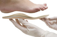 Custom made orthotics.