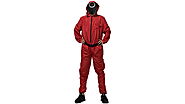 Squid Game Red Jumpsuit Costume for Women