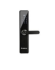 Valencia- Ajax Smart Door Lock with Fingerprint, RFID, PIN Access & Manual Key Access
