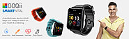 GOQii Smart Vital Fitness SpO2, Body Temperature and Blood Pressure Tracker + Vital 4.0 SpO2, Body Temperature and Bl...