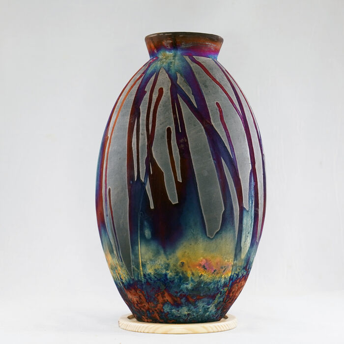 6 Amazing types of Raku Ceramic Pottery finishes for your home decor
