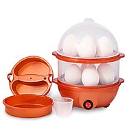 Double Layer Electric Egg Boiling Steamer