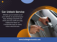 Car Unlock Service