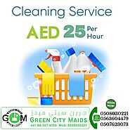 25 AED Per Hour Maid