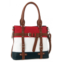 Gabor Tanja 6622 | Modern tote style bag in nautical colours | Mozimo