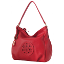 Gabor Diana 6615-40 | Classic slouchy shoulder bag in red | Mozimo