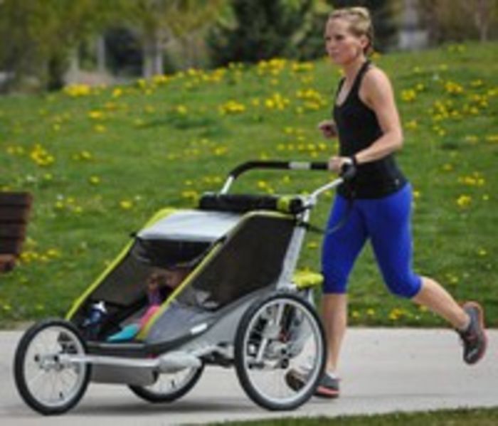 bike trailer that converts to jogging stroller