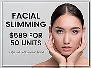 Facial / jawline slimming in Melbourne