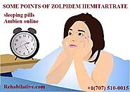 SOME POINTS OF ZOLPIDEM HEMITARTRATE