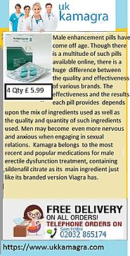 Kamagra Popular medication for male erectile dysfunction treatment