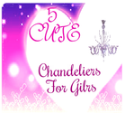 Cute Chandeliers For Girls Room - Pink To Crystal