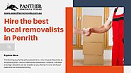 Hire the best local removalists in Penrith by Panther Removals & Storage - Issuu