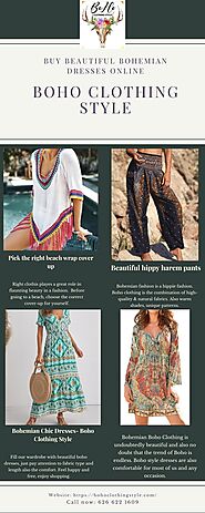 Buy Boho Hippy Pants- Boho Clothing Style