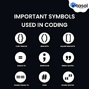 Important symbols used in #coding!