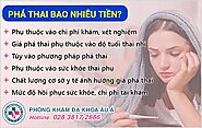 Phá thai bao nhiêu tiền? Chi tiết từng khoản một