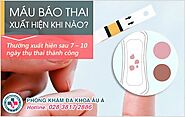 Website at Mẹ bầu đã biết máu báo thai xuất hiện khi nào?