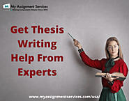 Get Thesis Writing Help From Experts