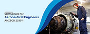 CDR Sample for Aeronautical Engineers | CDRWritingExpert