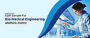 CDR Sample for Biomedical Engineers | CDRWritingExpert