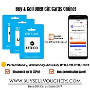 Buy and Sell Uber Gift Card with Webmoney, Perfect Money