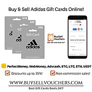 Buy and Sell Adidas gift cards with Perfect Money, Webmoney